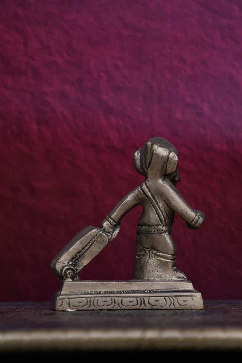3″ Suitcase Ganesha (Modern) | Handcrafted Brass | Brass Finish
