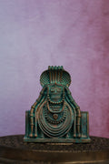 3″ Annamalaiyar Arunachaleswarar Lingam with Naga Hood | Handcrafted Panchaloha | Green Patina