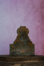 3″ Annamalaiyar Arunachaleswarar Lingam with Naga Hood | Handcrafted Panchaloha | Green Patina