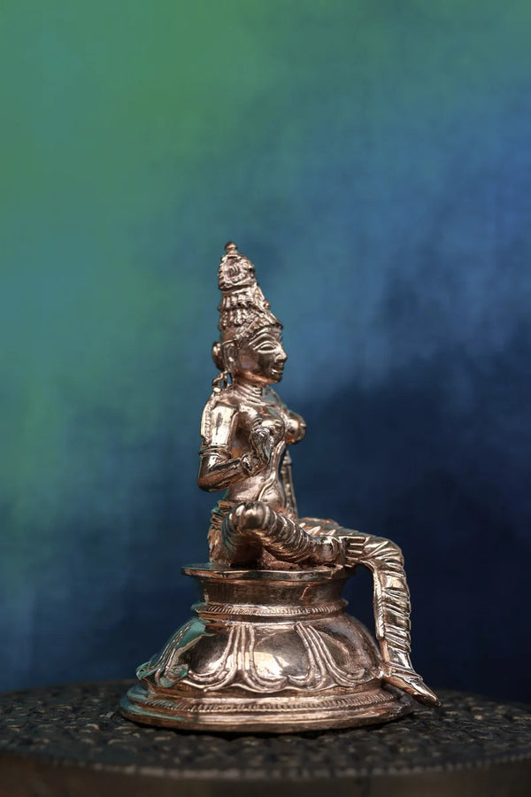 Divine Boga Shakthi | Handcrafted Panchaloha | Polished Finish dimensions