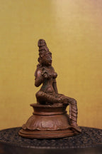 Divine Boga Shakthi | Handcrafted Panchaloha | Wood Patina