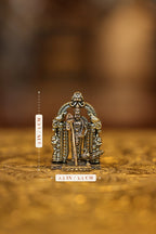2″ Murugan Arch with Peacock | Super Fine Brass | Polished Finish — size and dimensions