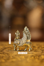 3″ Kamadhenu | Super Fine Brass | Polished Finish — size and dimensions