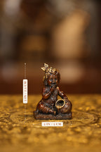 3″ Butter Krishna | Super Fine Brass | Brown Gold Finish — size and dimensions