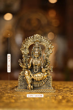 5″ Marriamman with Arch Spl | Super Fine Brass | Polished Finish — size and dimensions