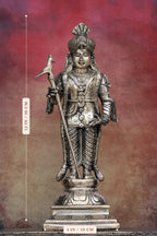 12″ Raja Alangara Murugan (Palani) | Handcrafted Brass | Polish