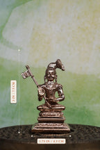3″ Nammalvar Idol for Pooja &amp; Home Decor | Handcrafted Panchaloha | Polished Finish