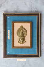Brass Kathakali Face Frame for Home Décor | Handcrafted Brass Art Frame