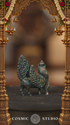 2.5″ Kamadhenu | Super Fine Brass | Antique Green Finish — video