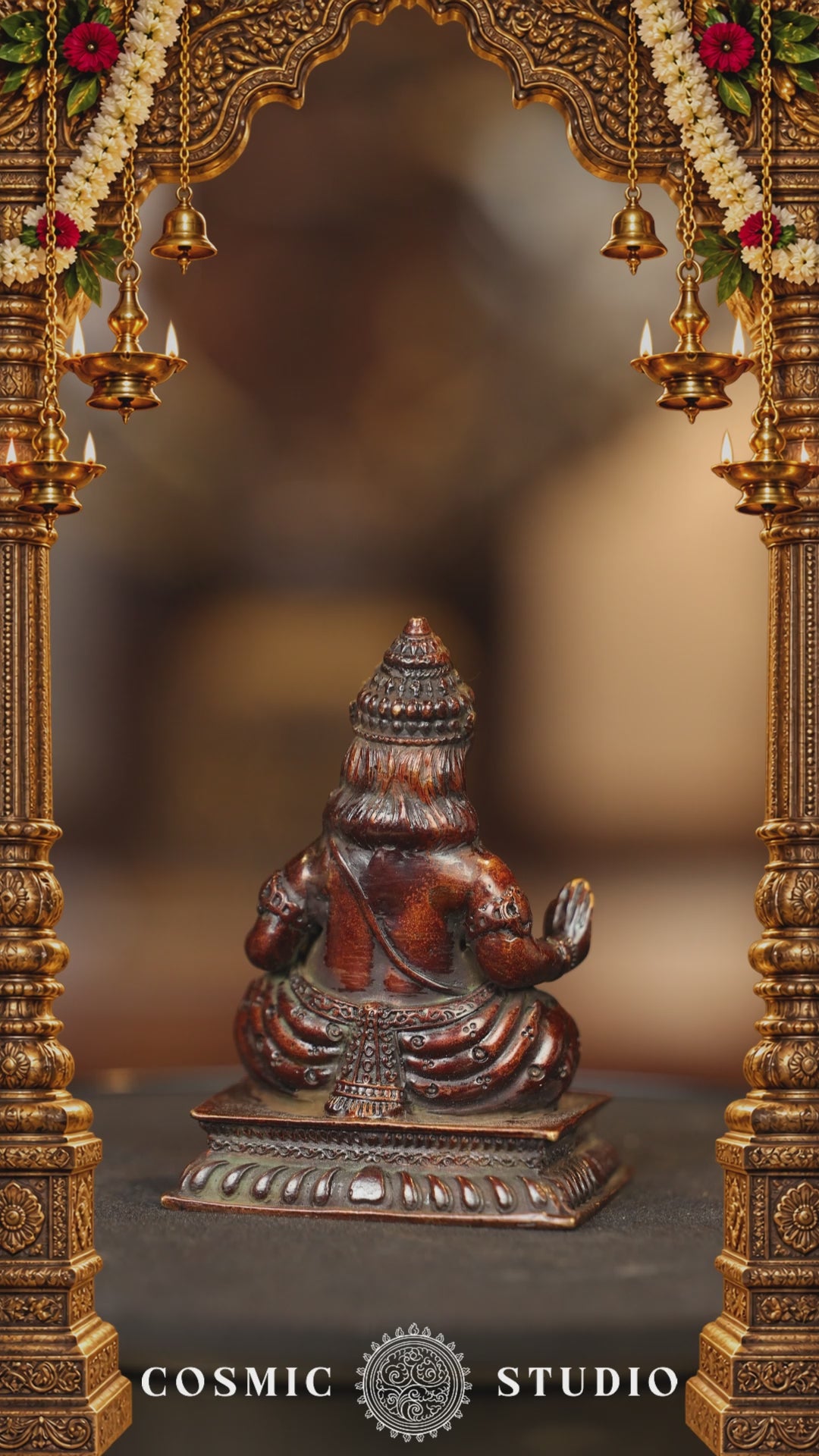 3″ Kubera | Super Fine Brass | Brown Gold Finish — video