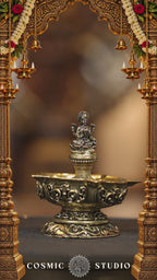 3″ Lakshmi Lamp 5 face | Super Fine Brass | Polished Finish — video