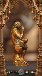 5″ Sai Baba | Super Fine Brass | Double Chola Finish — video