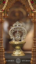 5.5″ Lakshmi Arch Lamp | Super Fine Brass | Polished Finish — video