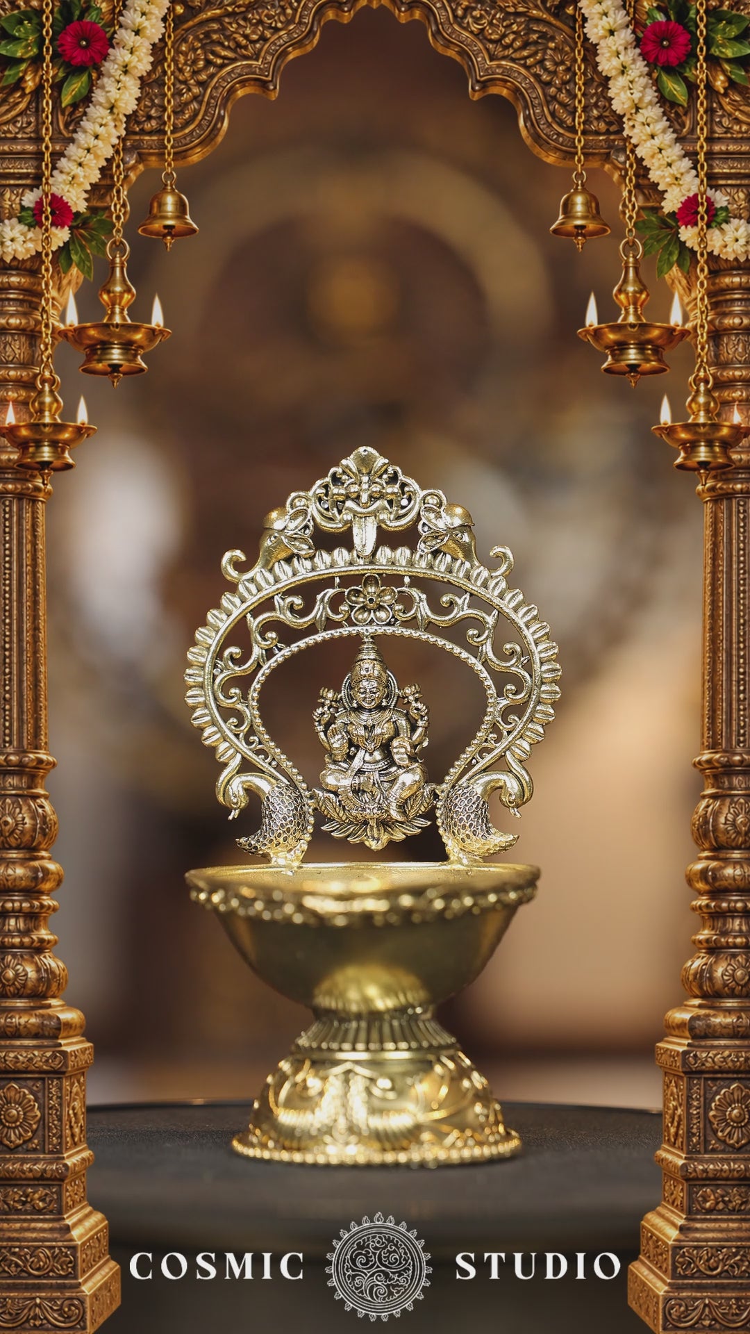 5.5″ Lakshmi Arch Lamp | Super Fine Brass | Polished Finish — video