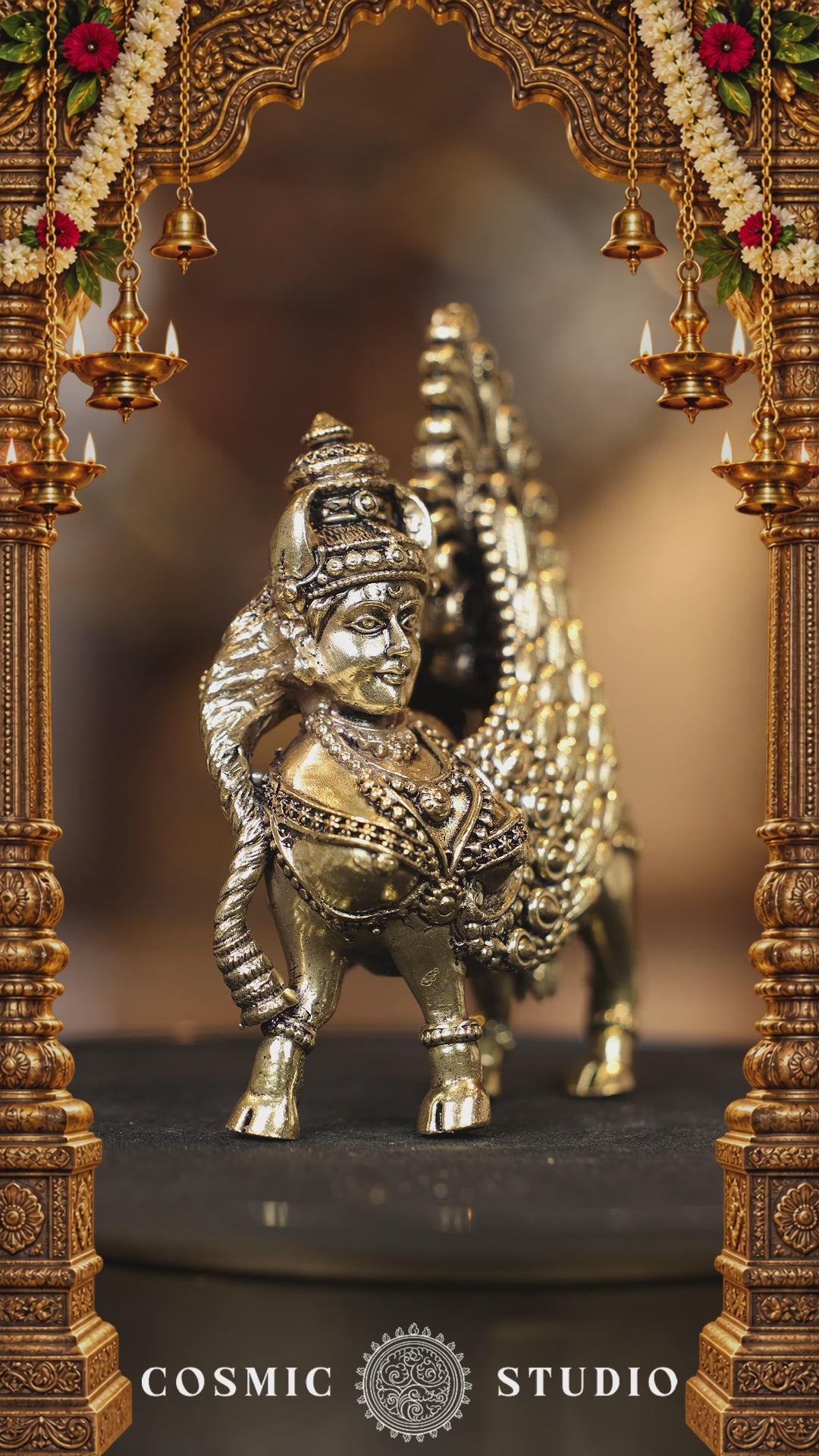 4″ Kamadhenu | Super Fine Brass | Polished Finish — video