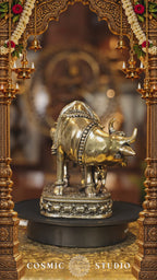 6″ Cow with Calf | Super Fine Brass | Polished Finish — video