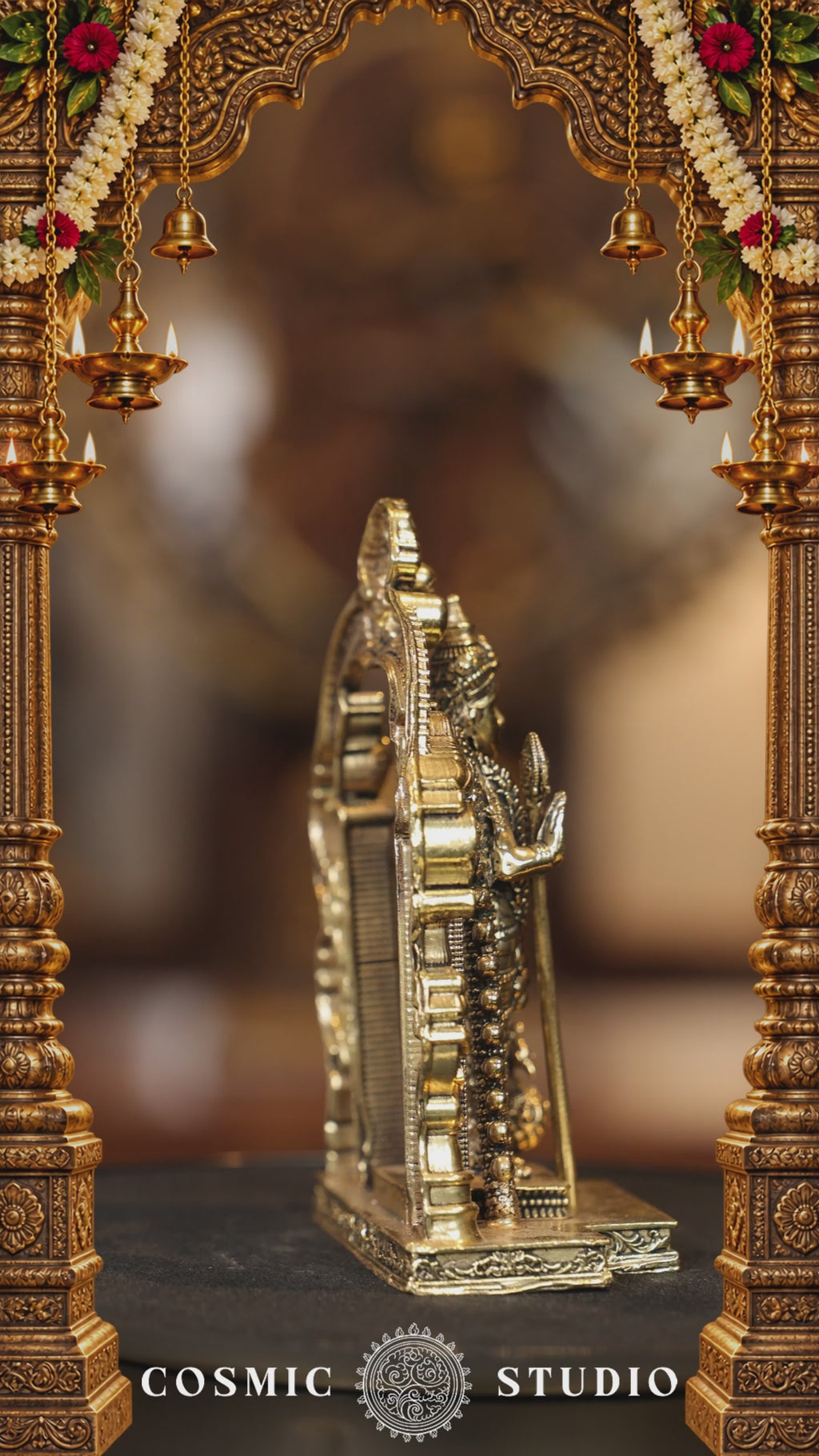 4″ Murugan with Arch | Super Fine Brass | Polished Finish — video