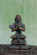 2″ Sri Ramanujar | Panchaloha | Green Patina Finish