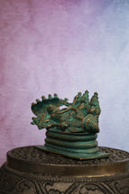 2.5″ Sri Ranganathar | Handcrafted Panchaloha | Green Patina