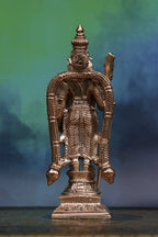 6″ Swamimalai Murugar | Handcrafted Panchaloha | Polished Finish