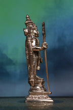 6″ Swamimalai Murugar | Handcrafted Panchaloha | Polished Finish