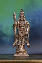 6″ Swamimalai Murugar | Handcrafted Panchaloha | Polished Finish