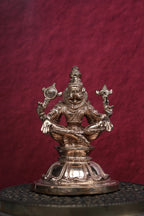 4″ Yoga Narasimha | Handcrafted Panchaloha | Polished Finish