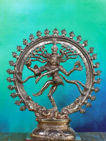 6″ Nataraja - Dancing Lord Shiva  | Handcrafted Panchaloha