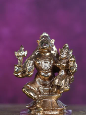 2.5″ Lakshmi Varagar Idol | Handcrafted Panchaloha