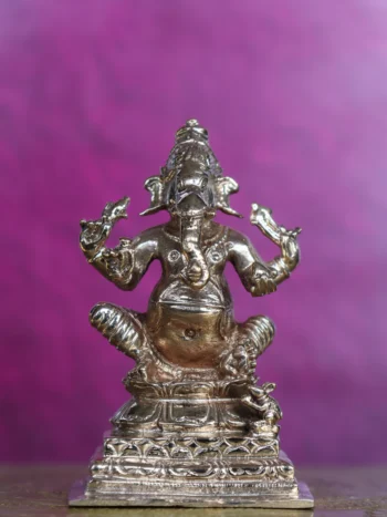 3″ Blessing Ganesha | Handcrafted Panchaloha