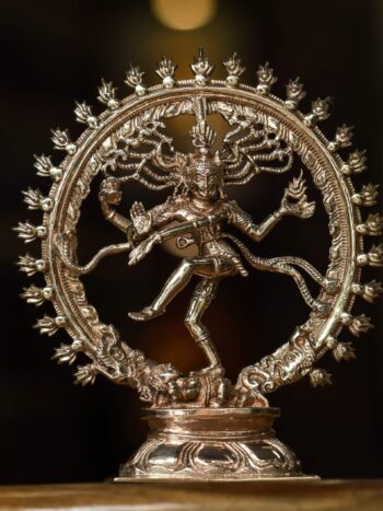 6″ Nataraja - Dancing Lord Shiva  | Handcrafted Panchaloha