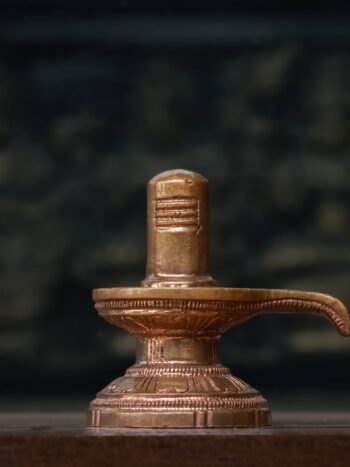 3″ Divine Shiva Lingam | Handcrafted Panchaloha
