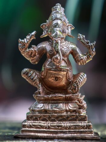 3″ Blessing Ganesha | Handcrafted Panchaloha