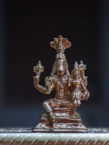 3″ Lakshmi Hayagriva Idol | Handcrafted Panchaloha