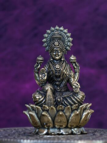 3″ Lotus Lakshmi | Super-Fine Handcrafted Brass