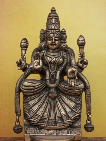 9″ Divine Padmavathi Devi | Handcrafted Brass