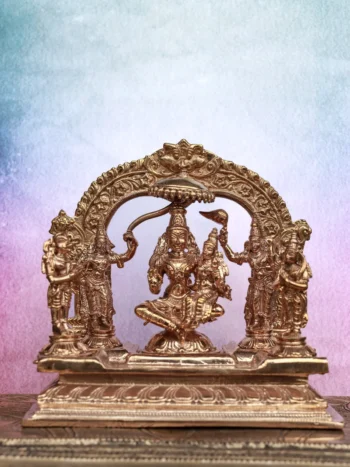 Ramar Pattabhishekam Set | Handcrafted Panchaloha Idols | Polished Finish